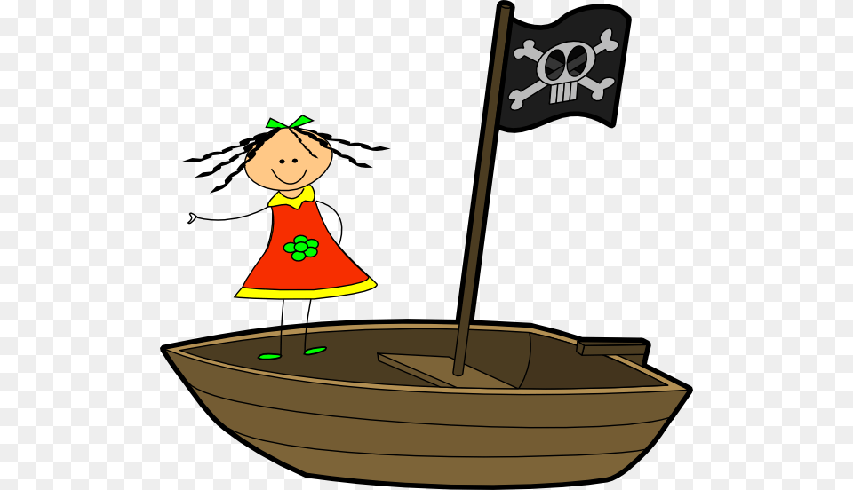 Girl Boat Clip Art, Dinghy, Transportation, Vehicle, Watercraft Free Transparent Png