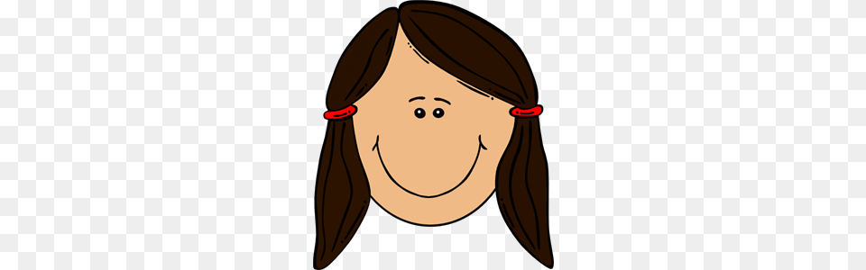 Girl Brown Hair Clip Arts For Web, Accessories, Jewelry, Earring, People Png Image