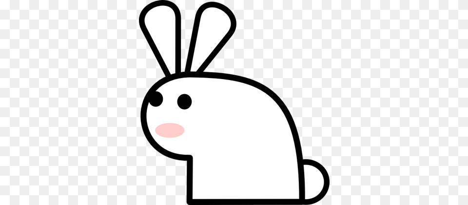 Girl Bunny Rabbit Clip Art, Animal, Mammal, Smoke Pipe Free Png