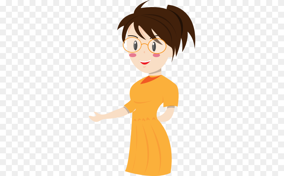 Girl Cartoon Cliparts, Baby, Person, Head, Face Free Png Download