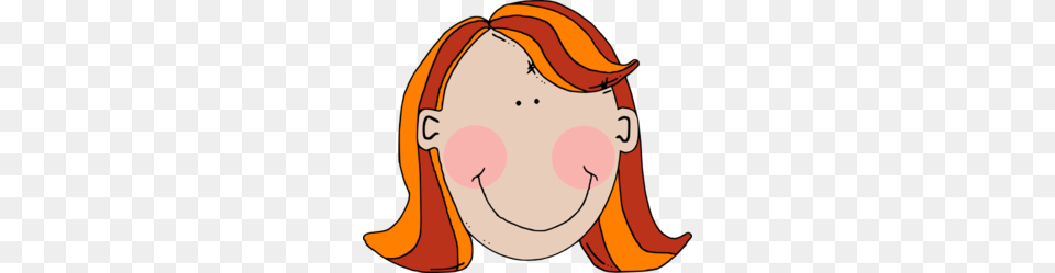 Girl Cartoon Face Clip Art, Baby, Person, Clothing, Hat Free Png