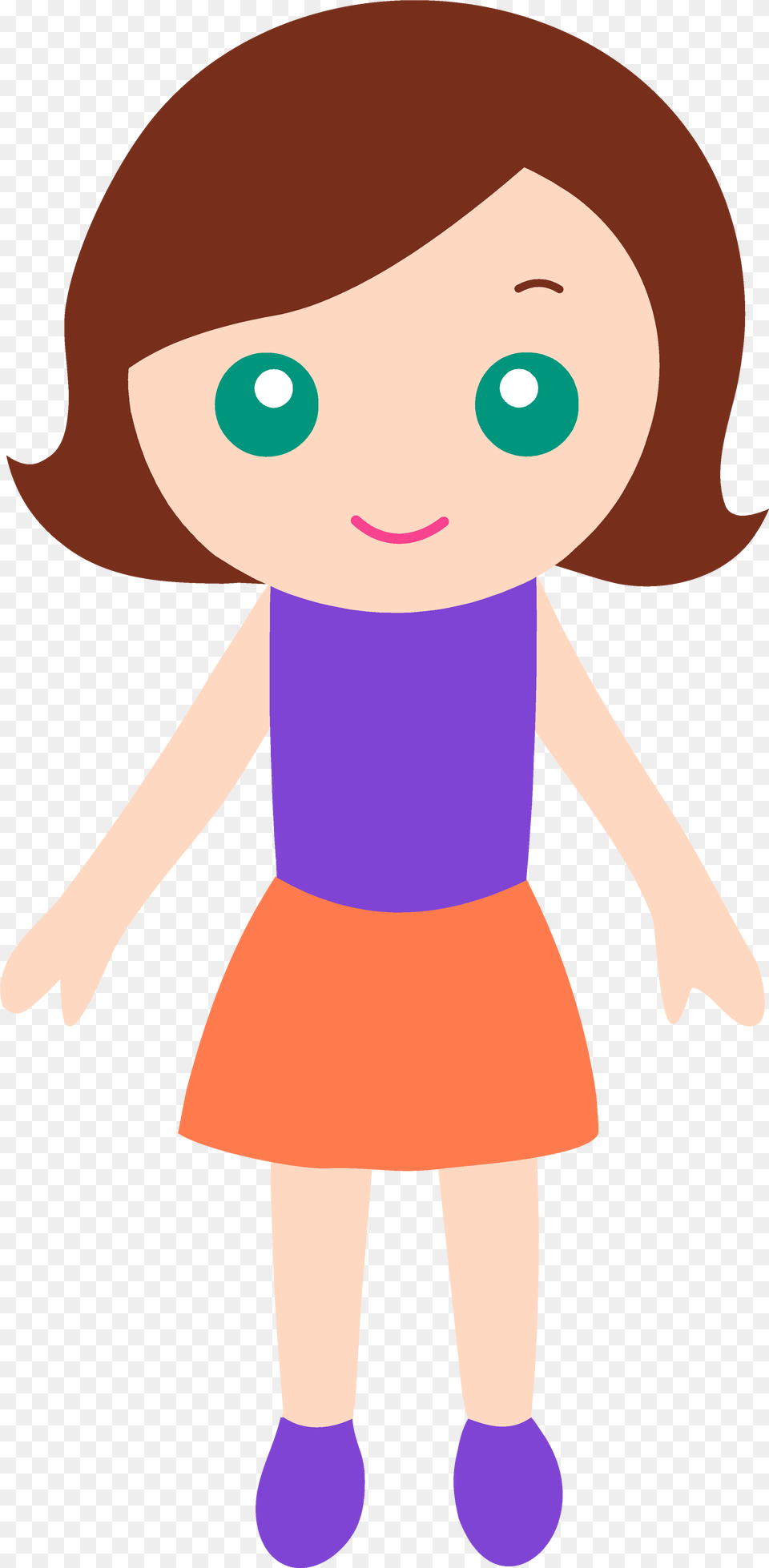 Girl Cartoon Background Girl Clipart Background, Baby, Doll, Person, Toy Free Transparent Png