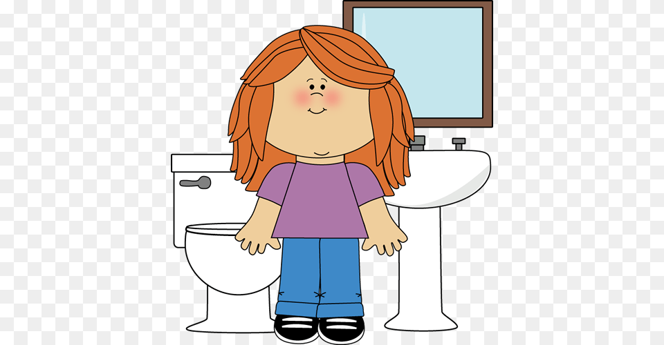 Girl Clean Bathroom Clipart Clip Art Images, Baby, Person, Indoors, Room Free Png Download