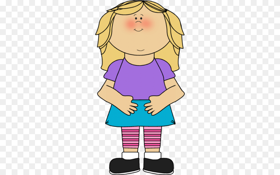 Girl Clip Art, Baby, Person, Clothing, Shorts Free Png Download