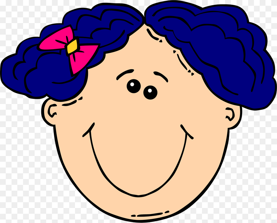 Girl Clipart, Baby, Person, Face, Head Png