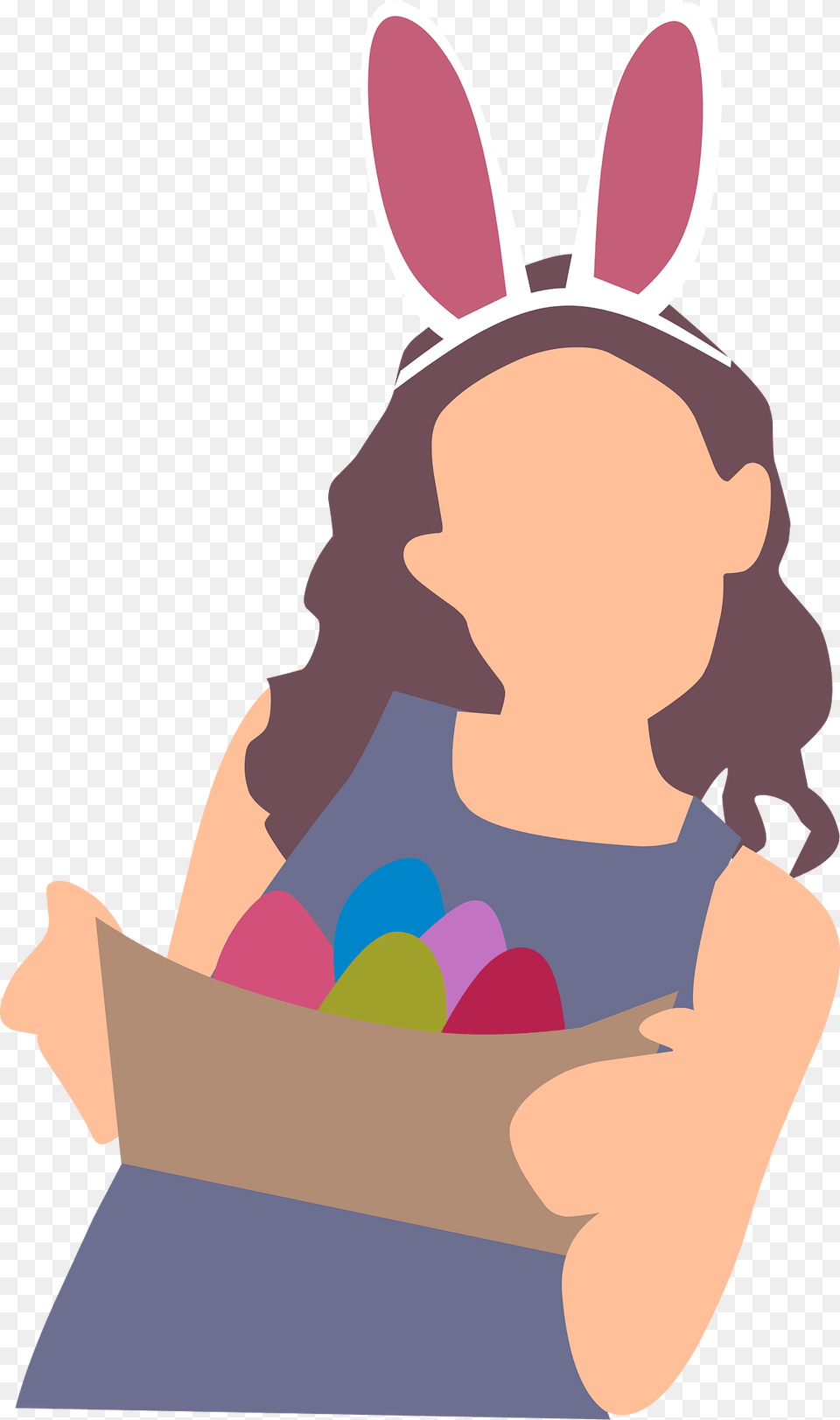 Girl Clipart, Baby, Person, Face, Head Free Png
