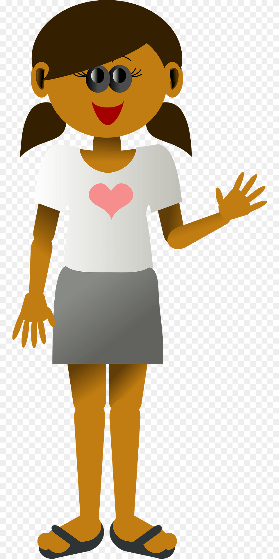 Girl Clipart, Person, Clothing, Shorts, Face Png