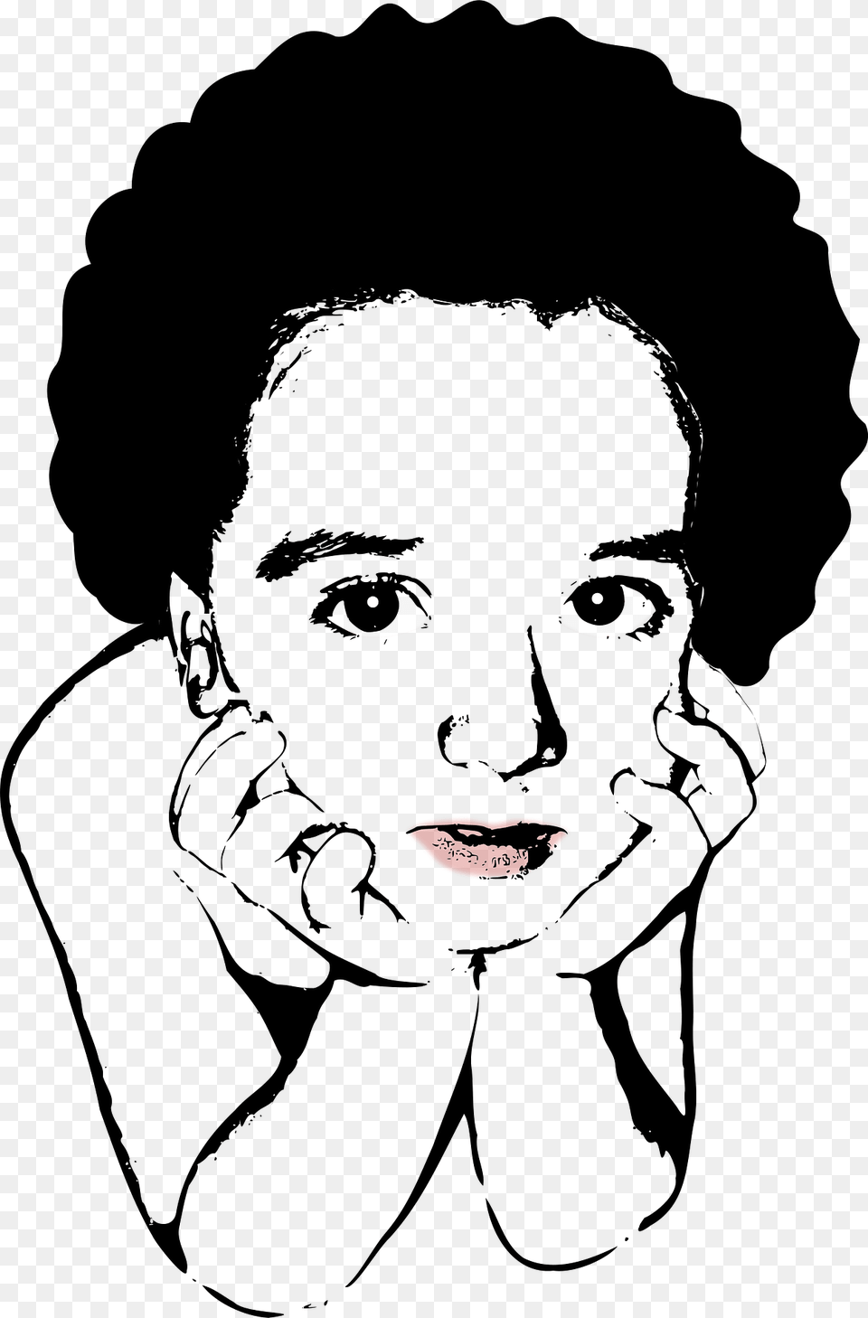 Girl Clipart, Face, Head, Person, Photography Free Png