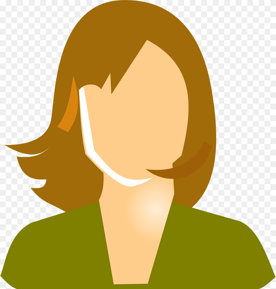 Girl Clipart, Head, Person, Face, Neck Free Png