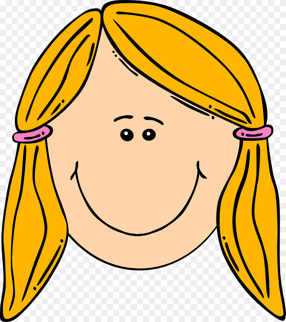 Girl Clipart, People, Person, Baby, Face Png