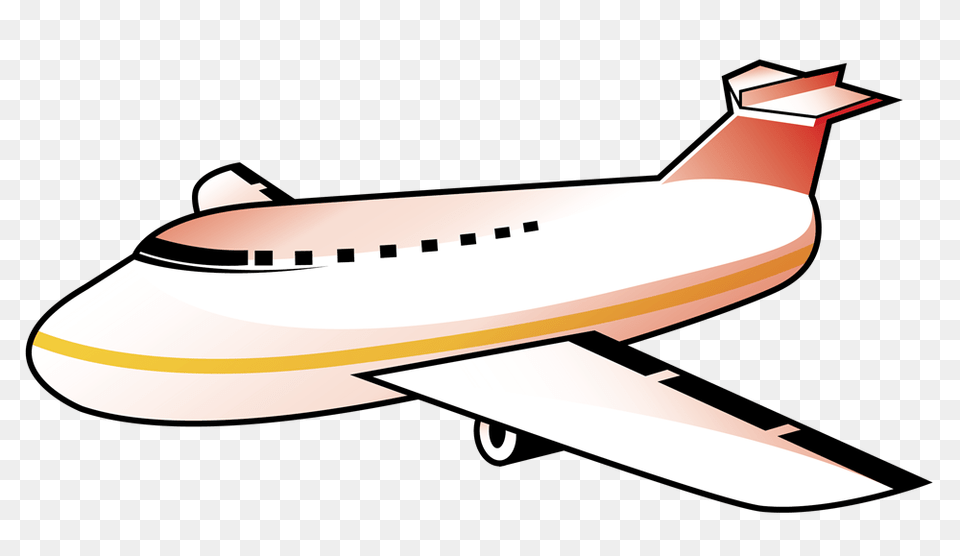 Girl Clipart Airplane, Aircraft, Transportation, Jet, Vehicle Png Image