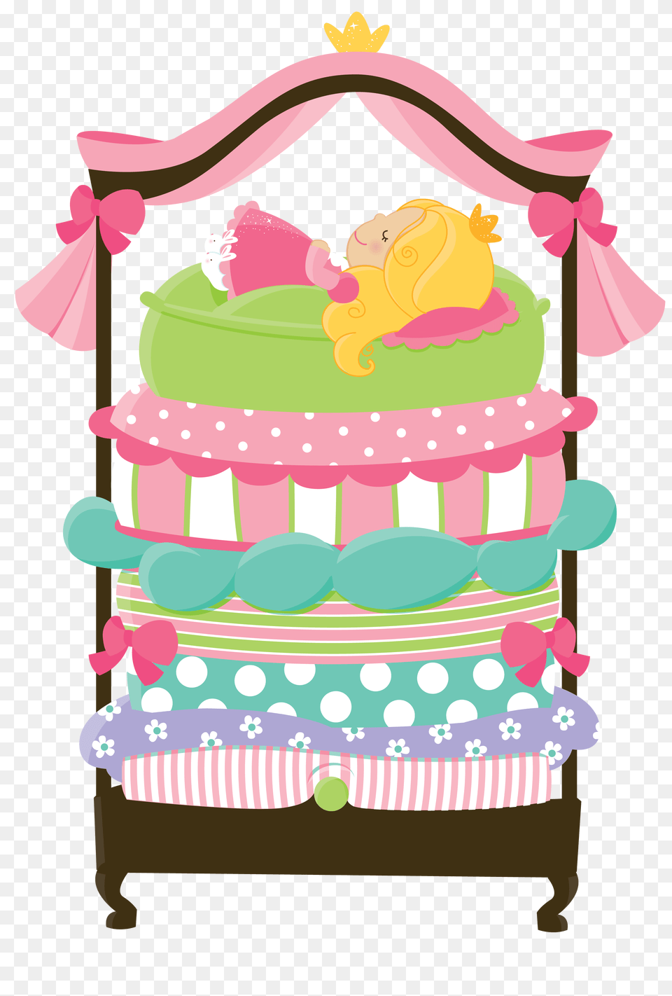 Girl Clipart And Vectors, Furniture, Dessert, Birthday Cake, Cake Free Png Download