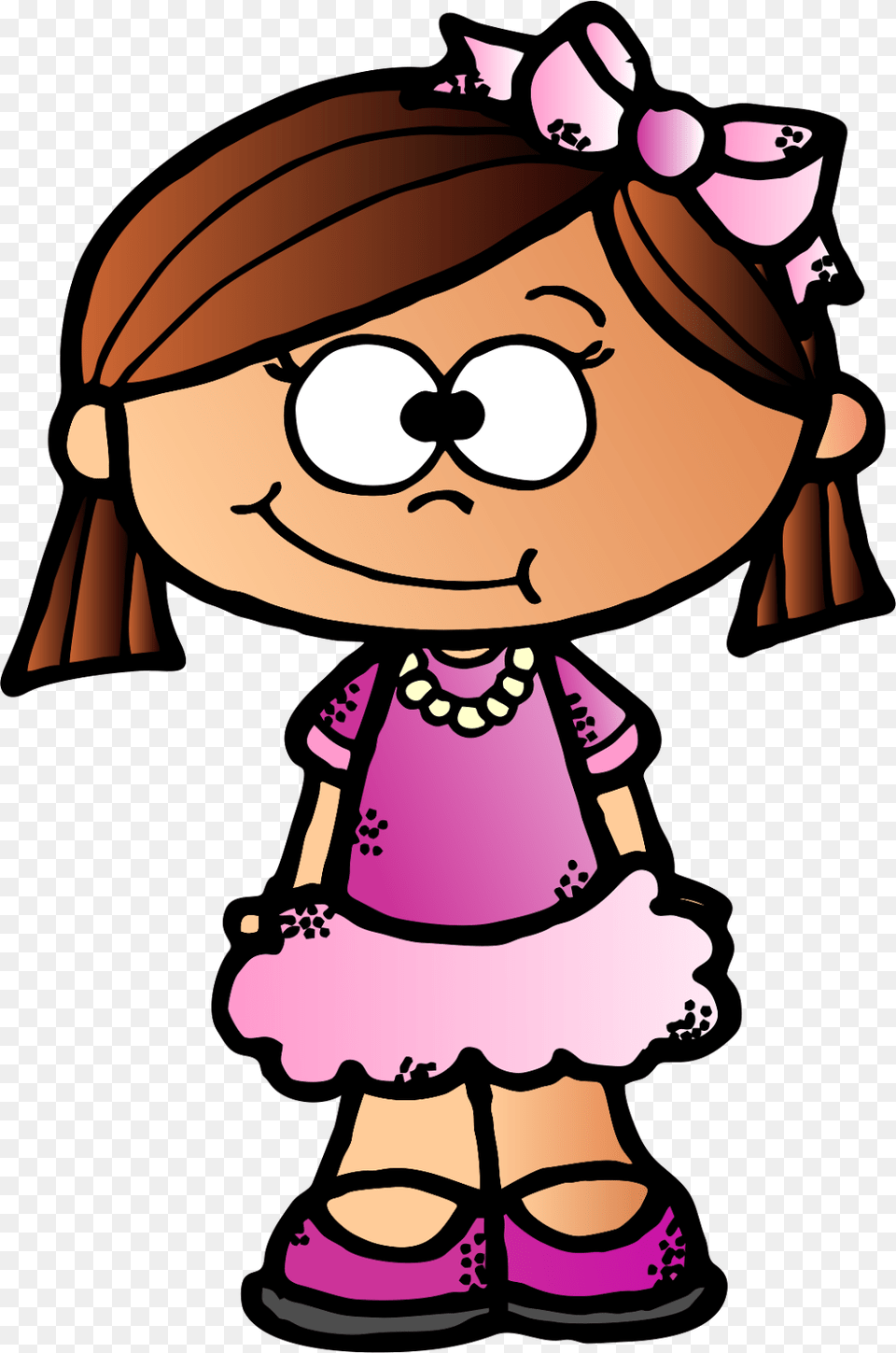 Girl Clipart Group, Baby, Person, Cartoon, Face Png