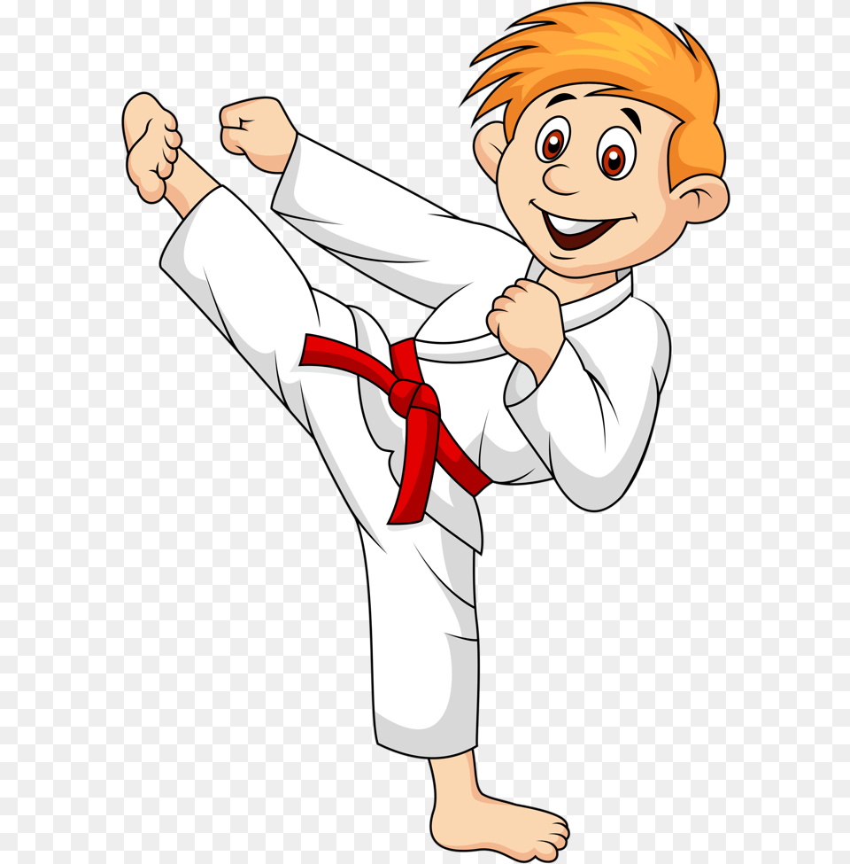 Girl Clipart Martial Arts Karate Cartoon, Martial Arts, Person, Sport, Face Png