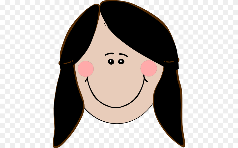 Girl Clipart Nose Asian Girl Face Clipart, Adult, Female, Person, Woman Free Png