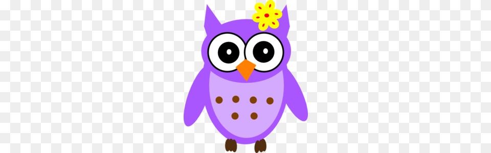 Girl Clipart Owl, Purple, Nature, Outdoors, Snow Free Png Download