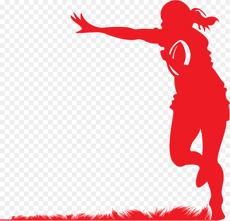 Girl Clipart Rugby Woman Rugby Player Silhouette, Baby, Person, Dancing, Leisure Activities Free Png