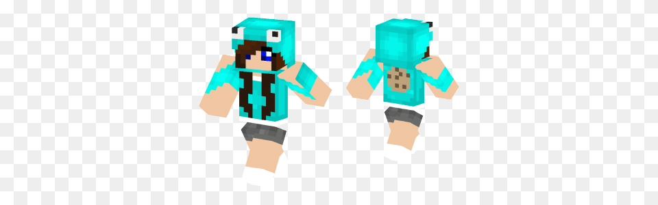 Girl Cookie Monster Skin Minecraft Skins, Person Free Png Download