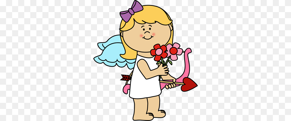 Girl Cupid Clip Art, Graphics, Baby, Person, Head Png Image