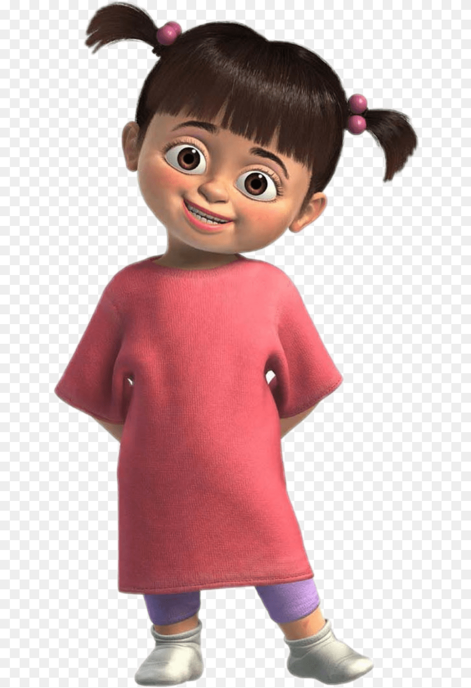 Girl Cutegirl Littlegirl Minion Monsteruniversity Boo From Monsters Inc, Baby, Doll, Person, Toy Free Transparent Png