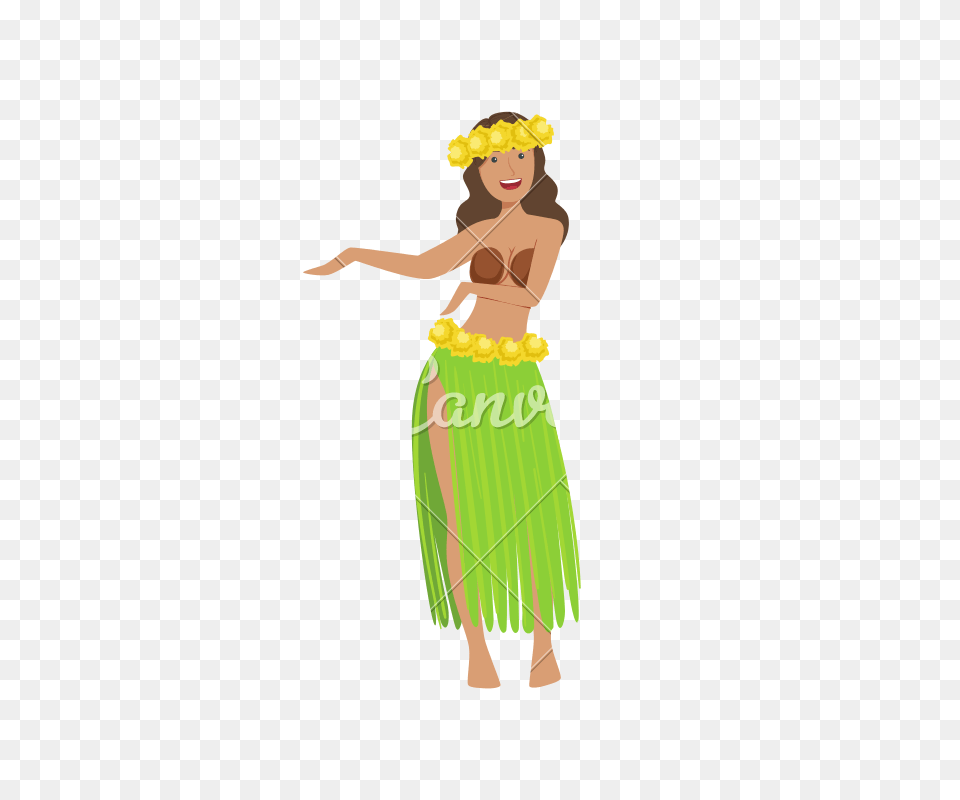 Girl Dancing Hula, Adult, Female, Person, Woman Free Png