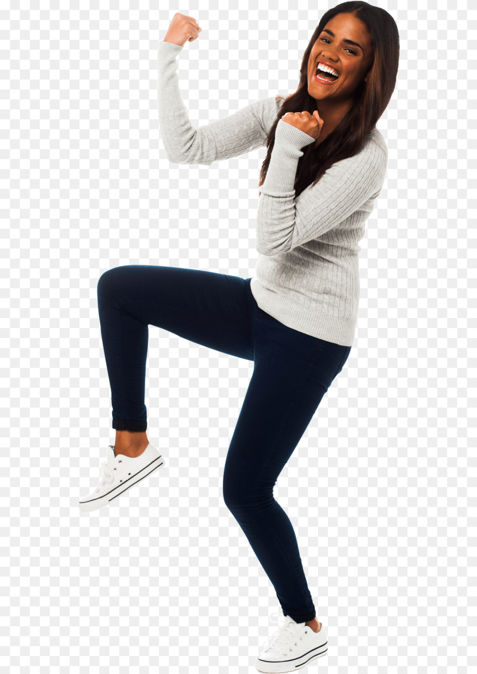 Girl Dancing Transparent Girl Dancing, Long Sleeve, Clothing, Sleeve, Shoe Free Png Download