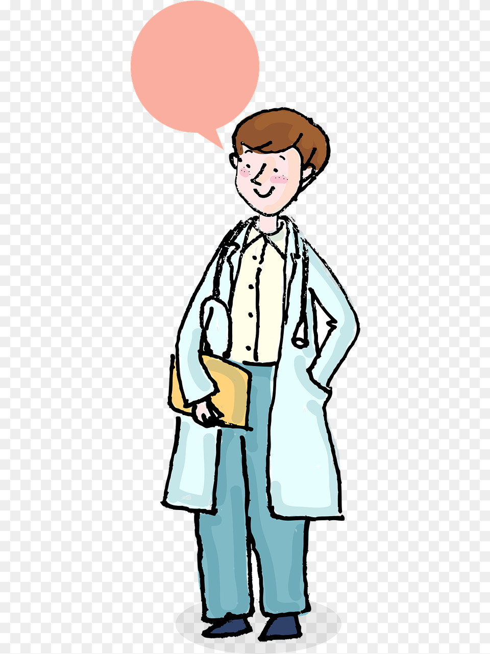 Girl Doctor Gif, Clothing, Coat, Adult, Person Free Png