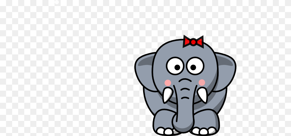 Girl Elephant Clip Art, Animal, Mammal, Wildlife Png Image