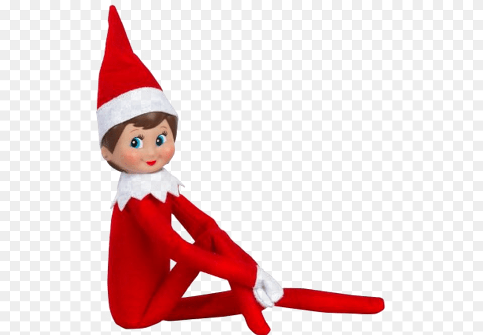 Girl Elf On The Shelf Clipart, Doll, Toy, Baby, Person Free Png