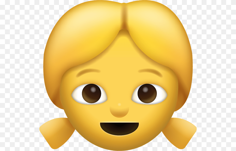 Girl Emoji, Plush, Toy, Food, Fruit Png Image