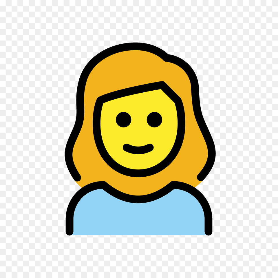 Girl Emoji Clipart, Art, Head, Person Png Image