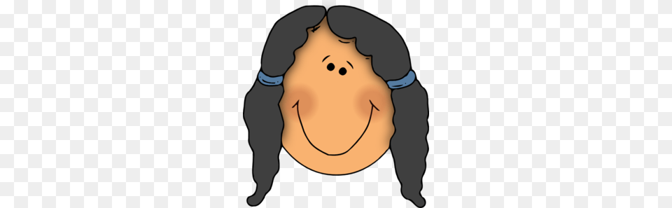 Girl Face Cartoon Clip Art, Head, Person, Baby Png Image