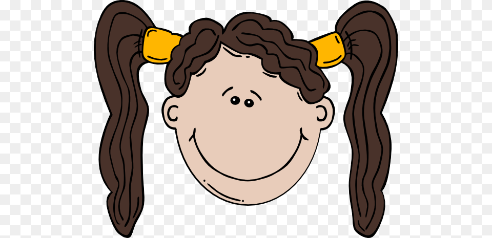 Girl Face Cartoon Clip Art Vector, Head, Person, Baby Png