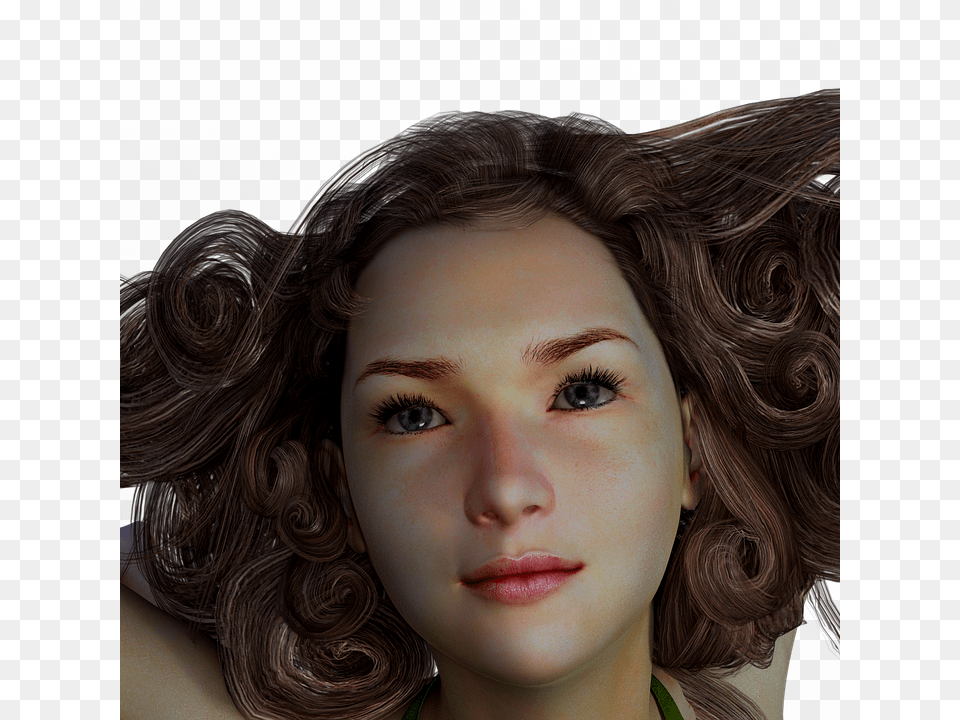 Girl Face Eyes View Child Portrait Dark Pretty Girl, Adult, Photography, Person, Woman Free Transparent Png