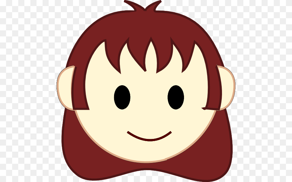 Girl Face Happy Clip Arts For Web, Baby, Person, Plush, Toy Png Image