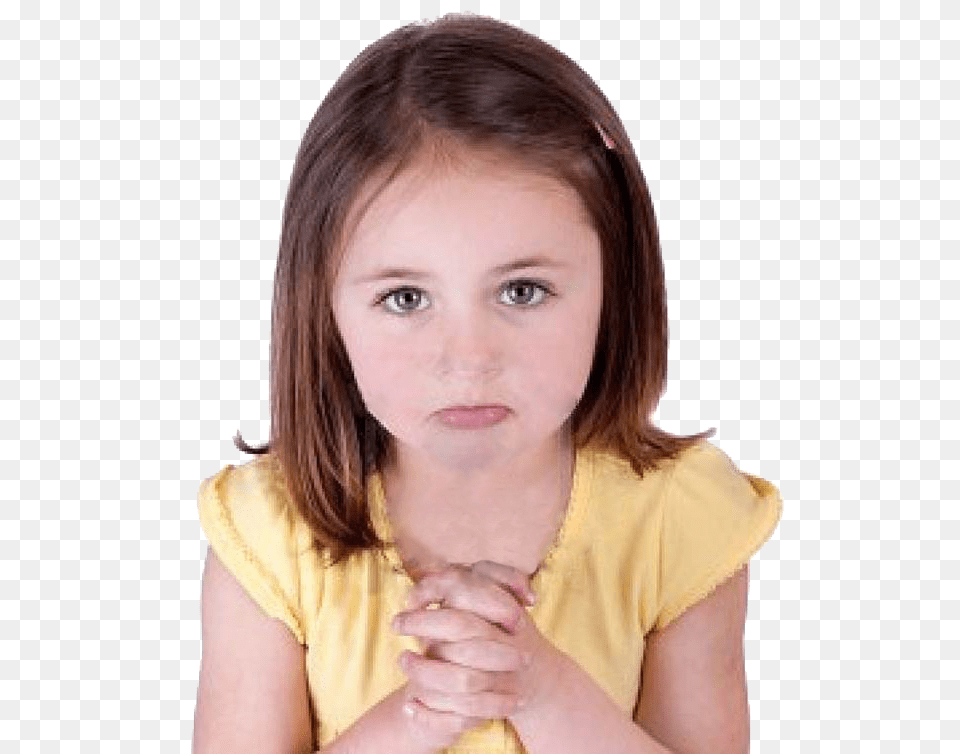 Girl Face Sad Child, Female, Head, Person, Photography Png Image