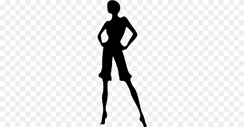 Girl Female Pants Person Shorts Silhouette Psychic Undercover With The Undead Volume 1 Sdf, Adult, Dancing, Leisure Activities, Male Free Transparent Png