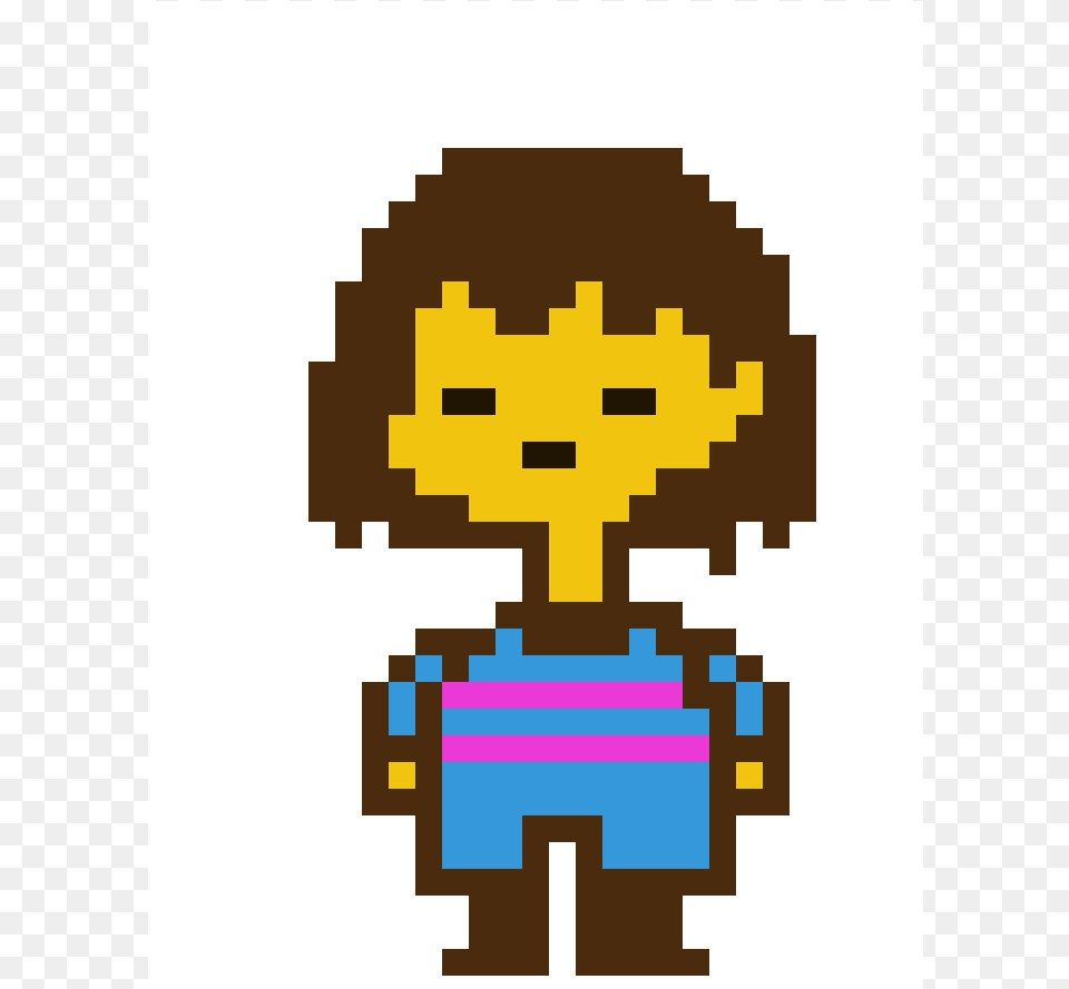 Girl Frisk Sprite, First Aid Free Transparent Png