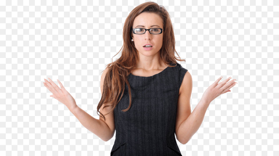 Girl Frustrated Mulher Questionando, Woman, Portrait, Photography, Person Png