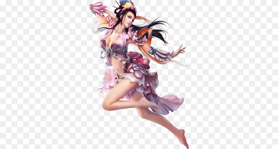 Girl Game Character, Dancing, Leisure Activities, Person, Adult Free Transparent Png