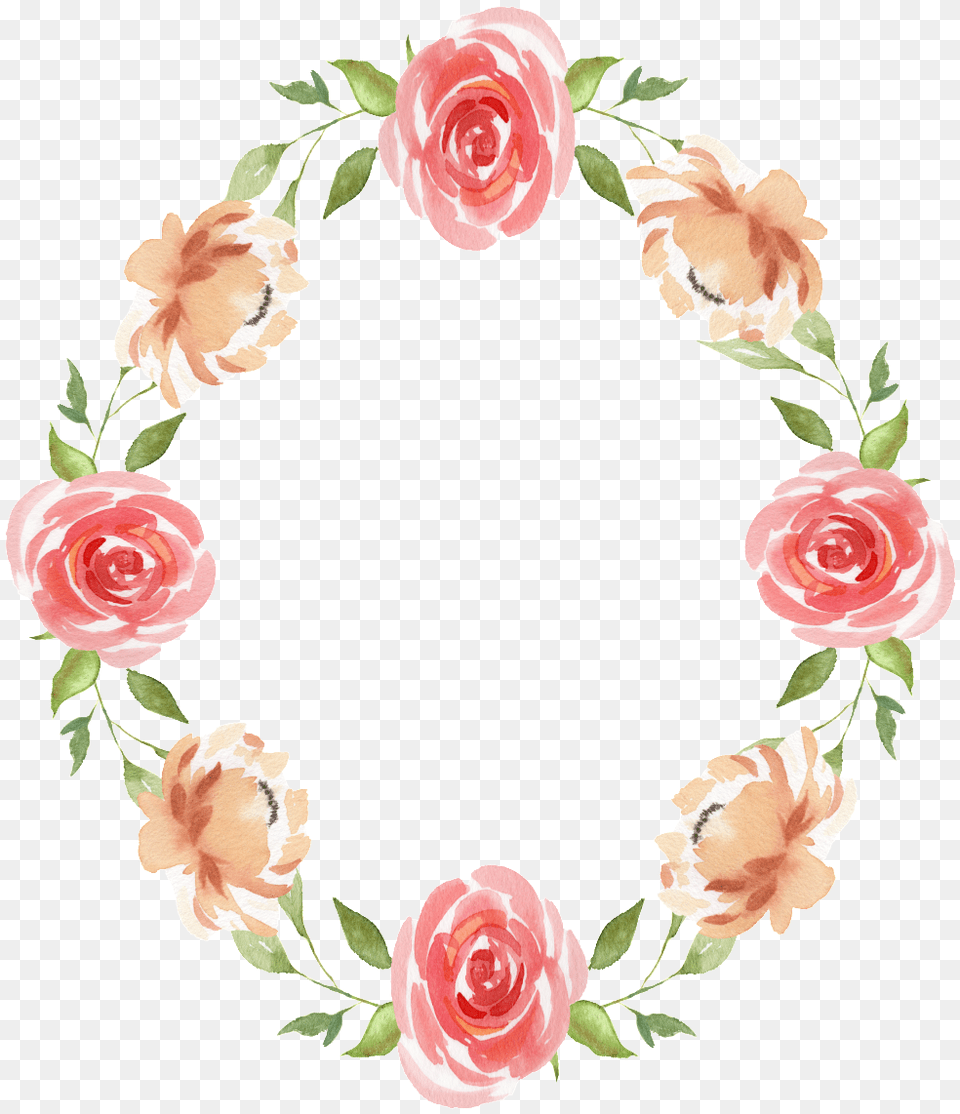 Girl Garland Transparent This Backgrounds Wreath, Flower, Plant, Rose, Pattern Png Image