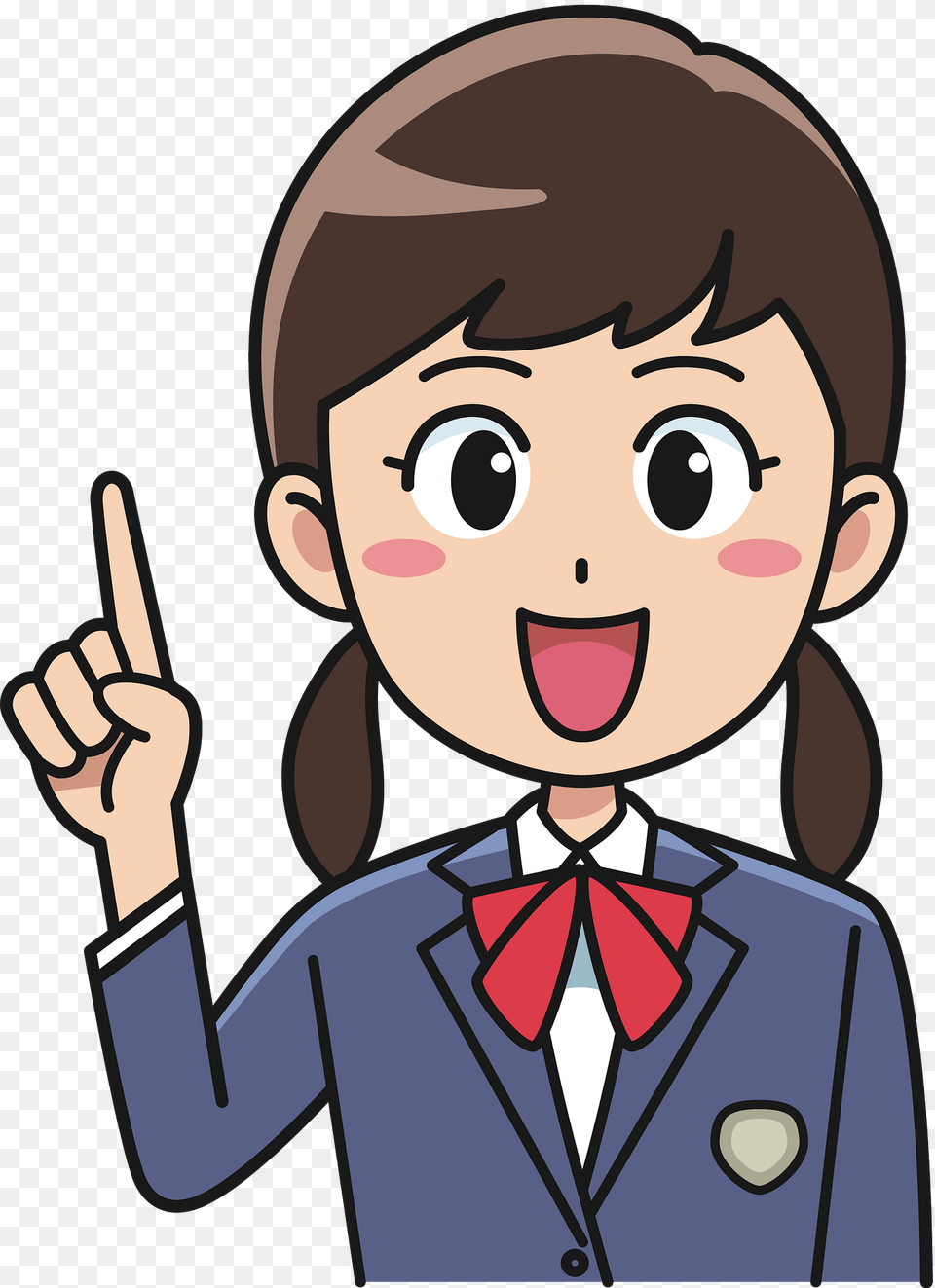 Girl Gets It Clipart, Accessories, Tie, Formal Wear, Comics Png Image