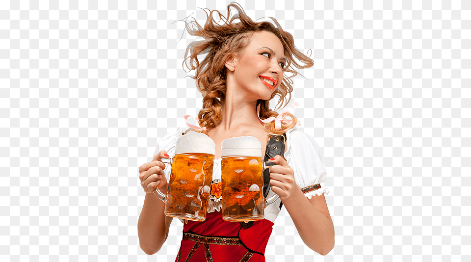 Girl Girl Drinking Beer, Alcohol, Beverage, Glass, Cup Free Png