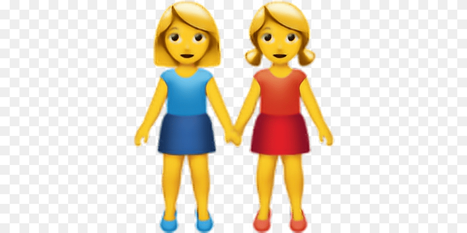 Girl Girls Hand Emoji Iphoneemoji Iphone Freetoedit, Baby, Doll, Person, Toy Free Transparent Png