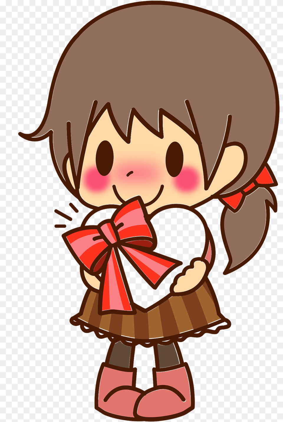 Girl Giving Valentine39s Day Gift Clipart, Dynamite, Weapon Png