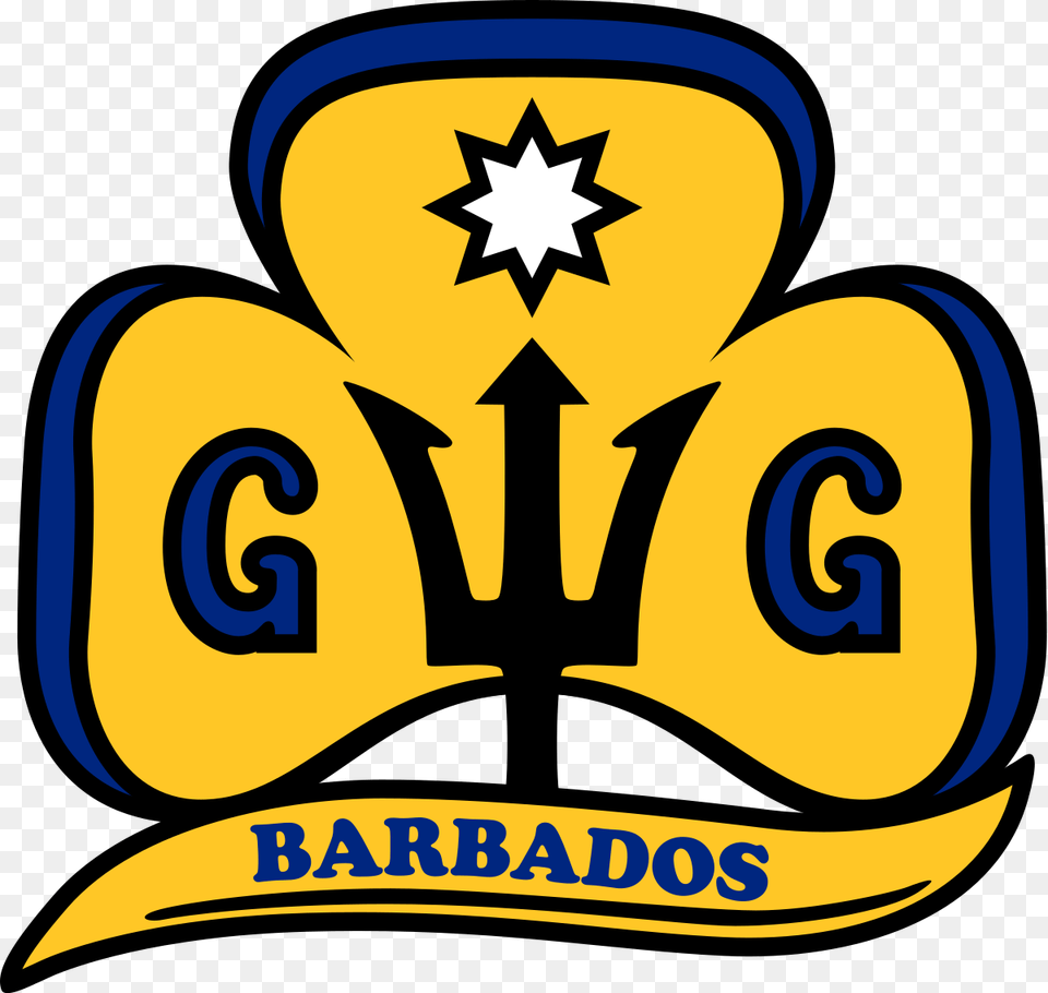 Girl Guides Association Of Barbados Clipart Download Girl Guides In Barbados, Logo, Symbol, Emblem Free Png