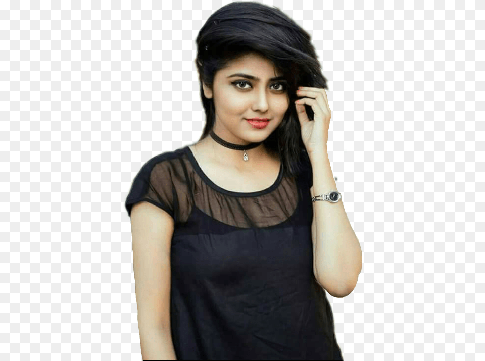 Girl Hd Neha Singh, Hair, Black Hair, Face, Person Free Png