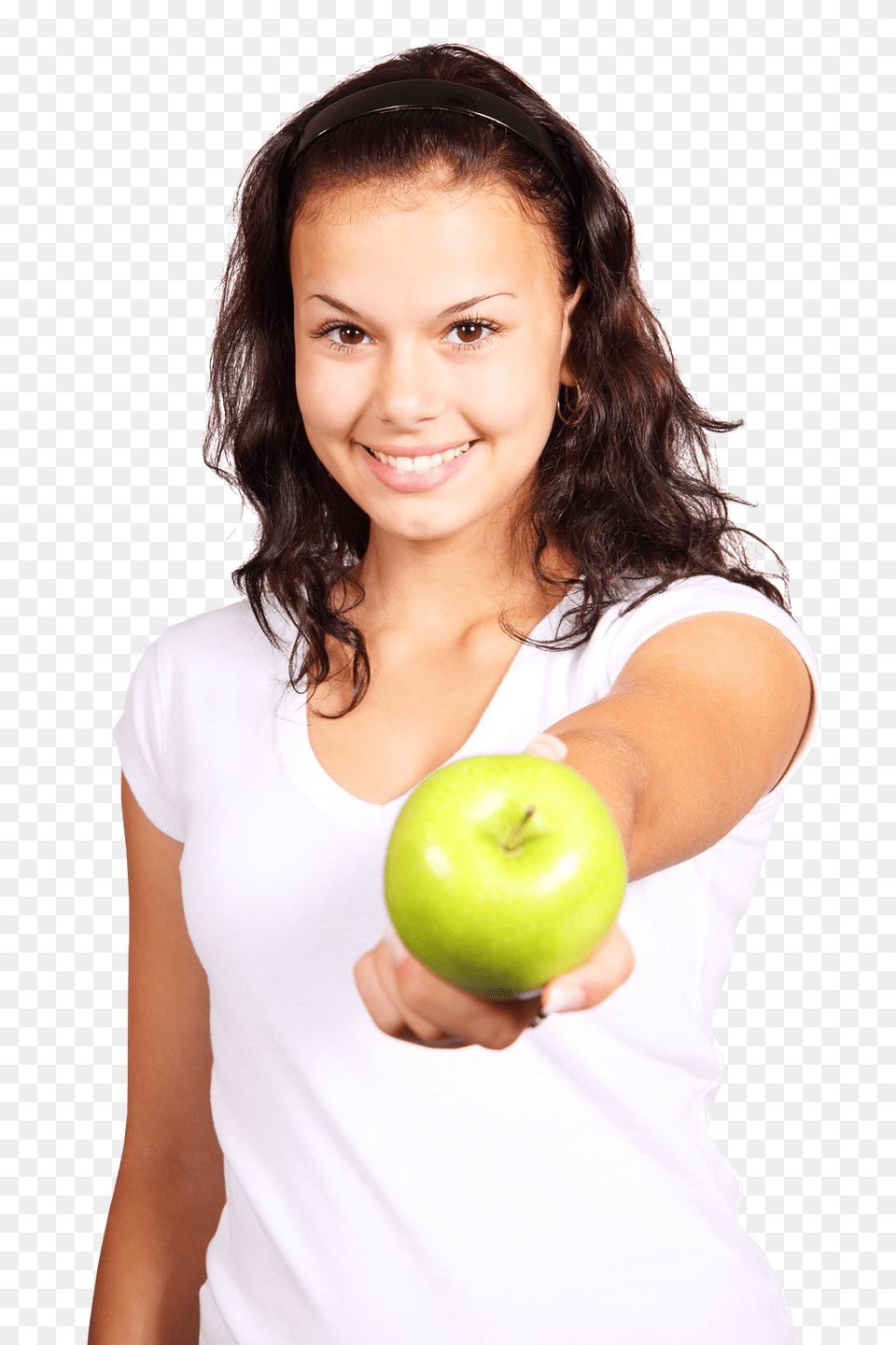 Girl Holding Apple Image, Adult, Produce, Plant, Person Png