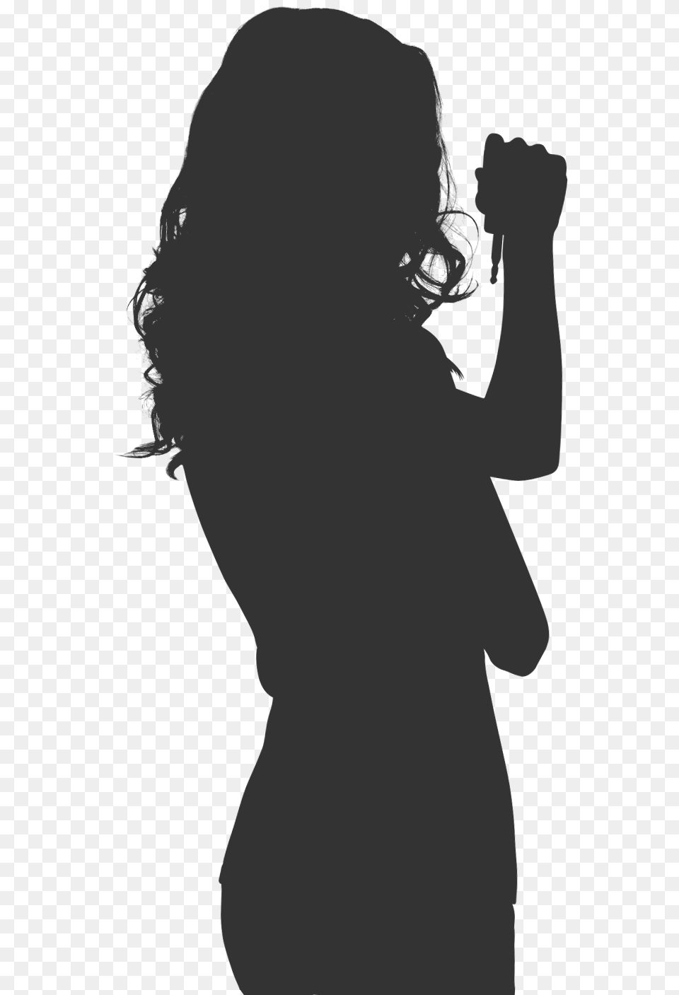 Girl Icon Silhouette Free Png