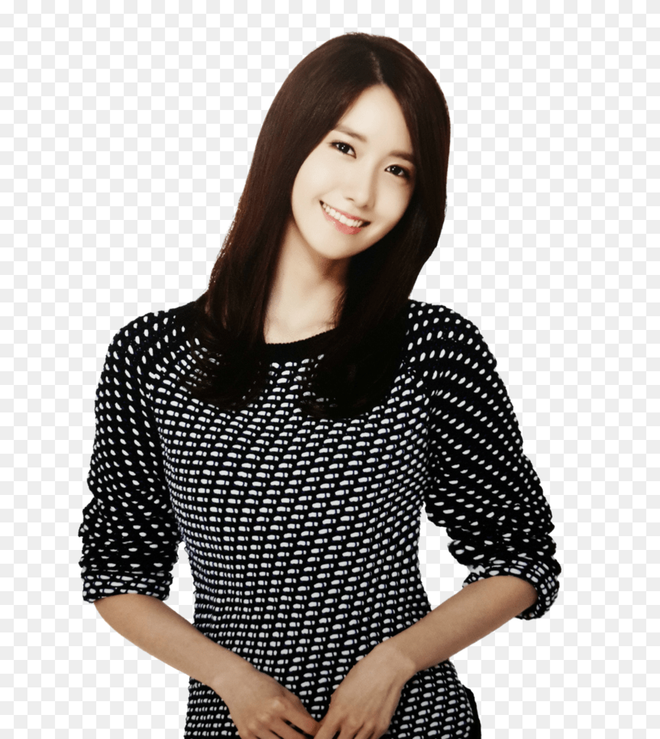 Girl Im Yoon Ah, Adult, Smile, Sleeve, Portrait Free Transparent Png